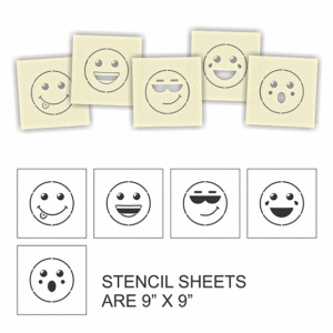 Craft Stencil Emoji Pack